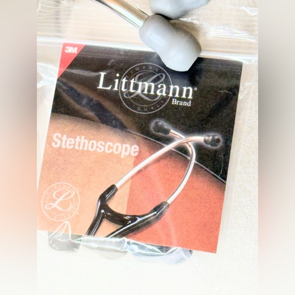 3M Littmann Cardiology III Stethoscope Gray Dual Head Adult Pediatric - Picture 12 of 13
